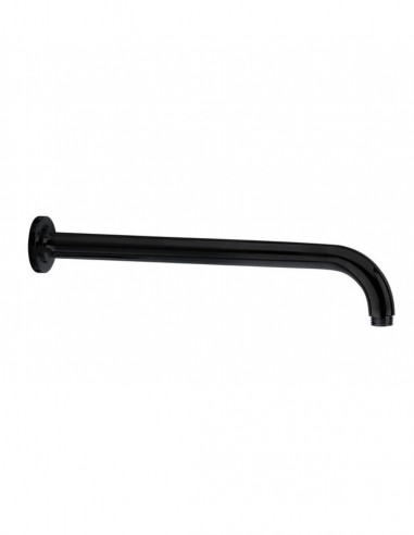 Brazo ducha a pared - redondo negro de GME