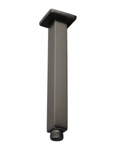 Brazo ducha a techo - cuadrado negro de GME 2