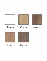 Mueble 1 cajón + 1 hueco  - Box de Visobath acabados