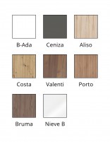 Mueble baño 2 cajones - Box de Visobath acabados