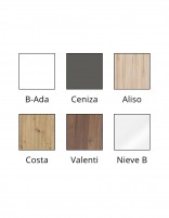 Mueble 2 cajones + 1 puerta - Box de Visobath acabados