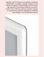 Espejo baño LED ensamblaje