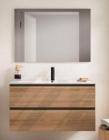 Mueble 2 cajones - tiradores negros Granada de Visobath