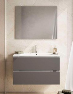 Mueble 2 cajones - tiradores blancos Granada de Visobath 2