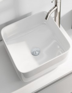 Lavabo sobre encimera cerámica modelo SEI de ÖK Becrisa 2