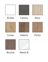 Mueble baño 3 cajones - Box de Visobath acabados