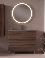 Mueble 3 cajones suelo - tiradores aluminio Granada de Visobath