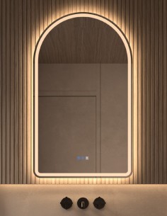 Espejo de baño capilla LED modelo Acueducto