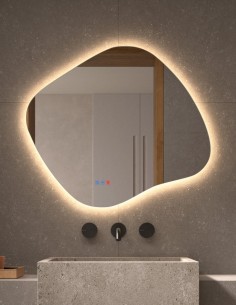 Espejo de baño irregular LED - ALTXERRI de Dyled
