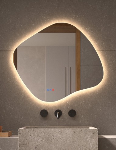 Espejo de baño irregular LED - ALTXERRI de Dyled