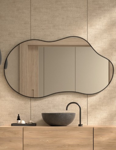 Espejo de baño irregular - VARSOVIA de Dyled