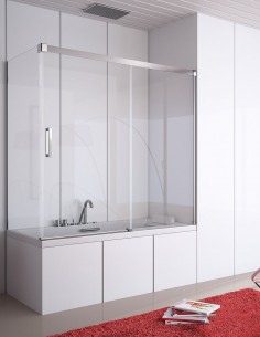 Mampara bañera corredera modelo SUGAR de Kassandra