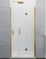 Mampara para ducha plegable oro - GLASS de GME