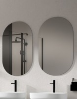 Espejo de baño ovalado - ADA de VisoBath