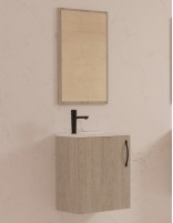 Mueble baño fondo reducido + espejo incluido TEDI MINI