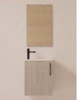 Mueble baño fondo reducido detalle
