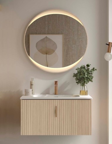 Conjunto Biba Salgar 1 cajón + 1 cajón interior roble sienna
