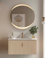 Conjunto Biba Salgar 1 cajón + 1 cajón interior roble sienna