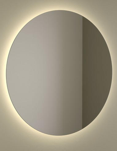 Espejo redondo para baño - Moon LED de Salgar