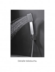 Set de ducha para bañera modelo FIYI cromo de Imex 2