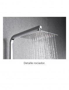 Columna de ducha Imex modelo FIYI cromo 2