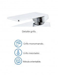 Grifo Imex FIYI - bidé cromo con rótula orientable 2