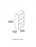 Armario baño Salgar croquis