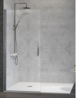 Puerta abatible para mampara modelos Nardi de Kassandra