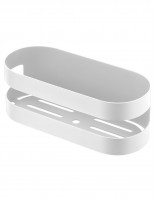 Cesta ducha acero inoxidable blanco