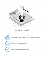 Dispensador jabón baño datos