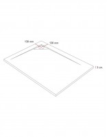 Medidas del plato de ducha MIO de duplach