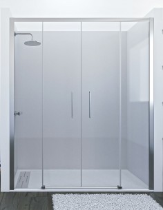 Mampara sin guía inferior modelo Metis de Seviban