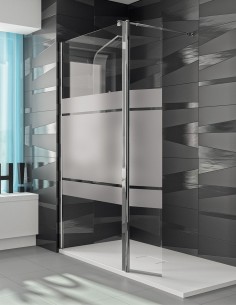 Mampara ducha fijo abatible modelo S300 de Kassandra 2