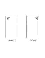 Plato de ducha MIO de duplach - posición rejilla