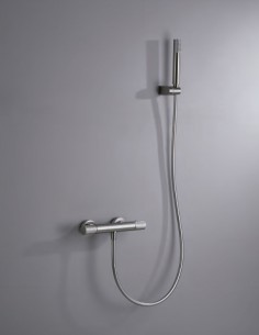 Grifo termostático ducha - LINE níquel cepillado de Imex