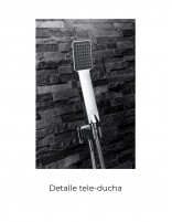 Imex grifería empotrada modelo JAVA tele-ducha