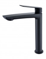 Grifo blanco lavabo alto modelo LUXOR de Imex negro