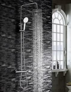 Imex NASSAU grifería de ducha de acero inoxidable ambiente