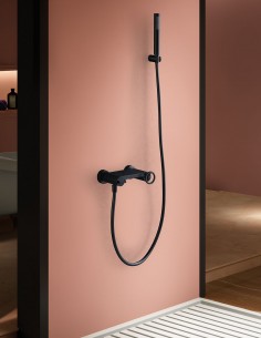Grifo de ducha negro OLIMPO de Imex ambiente