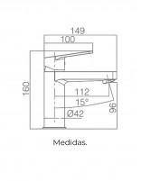 Imex TEIDE lavabo croquis