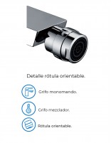 Imex serie VALENCIA grifo de bidé rótula