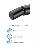 Grifo de bide de diseño detalles