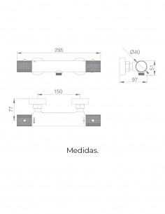 Grifo para ducha Imex 2