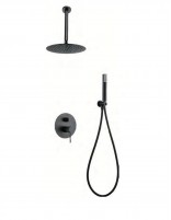 Conjunto ducha empotrable techo