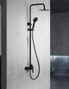 Columna ducha negra Imex ambiente