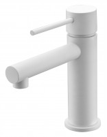 Grifo lavabo moderno negro blanco