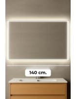 Espejos de baño de 140 cm.