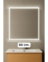 Espejos de baño de 60 cm.