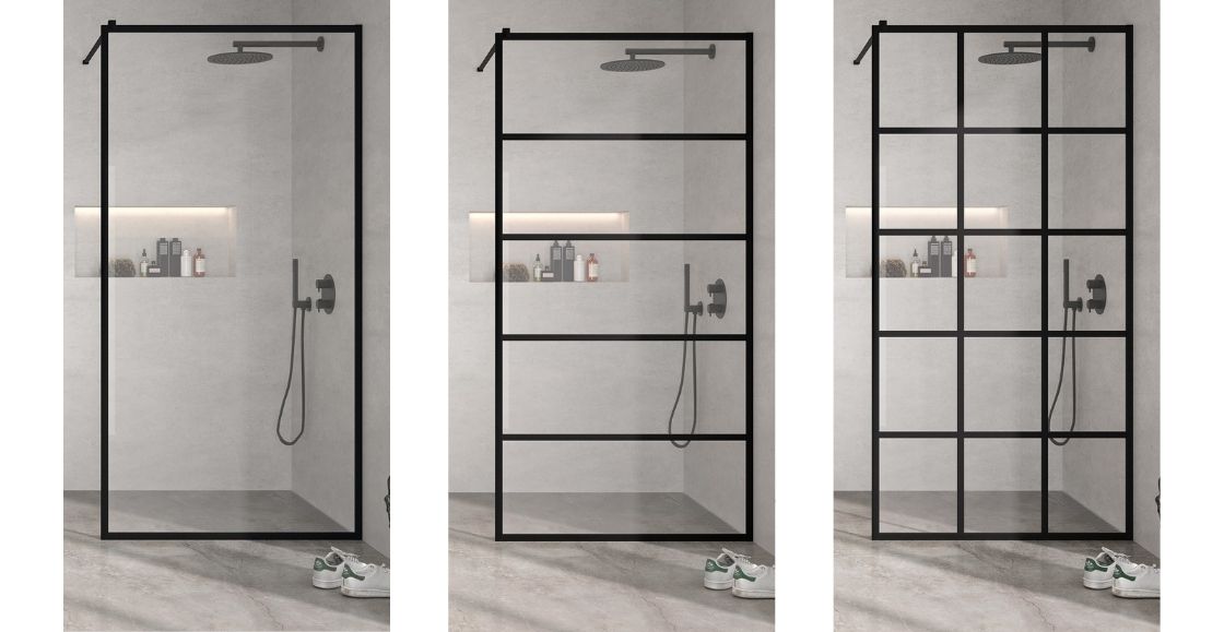 Mamparas de ducha decoradas