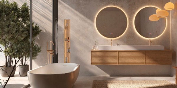 Grandes Ideas para Diseñar Baños Dobles Modernos y Funcionales